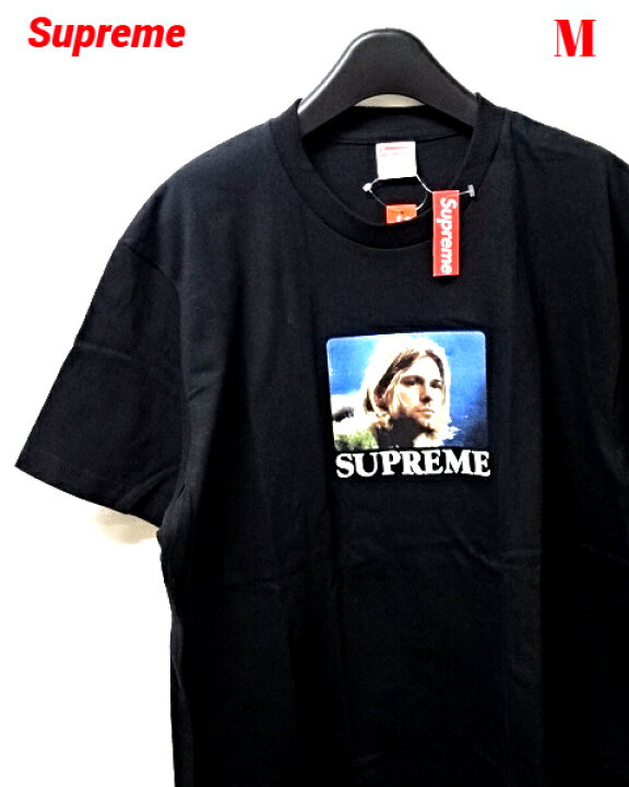 楽天市場】M【Supreme Kurt Cobain Tee Black シュプリーム カート  