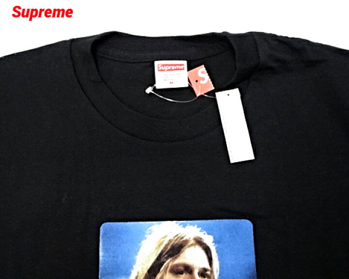 楽天市場】M【Supreme Kurt Cobain Tee Black シュプリーム カート 