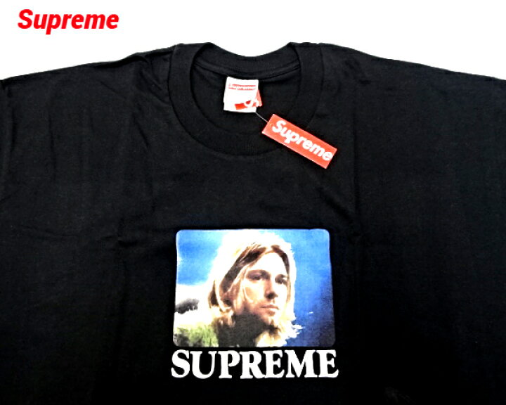 楽天市場】L【Supreme Kurt Cobain Tee Black シュプリーム カート 