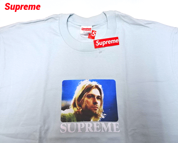 L【Supreme Kurt Cobain Tee Pale Blue シュプリーム カートコバーン Tシャツ パール ブルー 2023ss】 |  HEAVENS