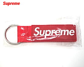 【Supreme Webbing Keychain Red / シュプリーム ウェビング キーチェーン / レッド 赤 キーホルダー 2023ss】