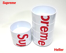 【Supreme 23ss Heller Bowls Set of 6 White シュプリーム ヘラー ボウル ボール 食器 ホワイト 白 2023ss】