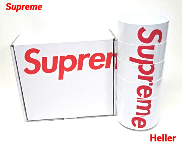 楽天市場】【Supreme 23ss Heller Bowls Set of 6 White シュプリーム 
