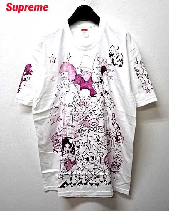 楽天市場】L【Supreme Downtown Tee White シュプリーム ダウンタウン  