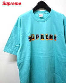 【Supreme Stencil Tee Teal シュプリーム ステンシル Tシャツ 2023FW 2023AW】