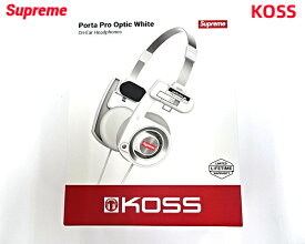 【Supreme × KOSS PortaPro Headphones White シュプリーム × コス ポータプロ ヘッドフォン ホワイト 2023年FW 2023AW】