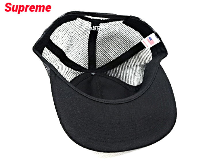 楽天市場】【Supreme Camacho Mesh Back 5-Panel Black シュプリーム 