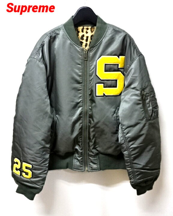 楽天市場】【Supreme GOODENOUGH Reversible MA-1 Olive シュプリーム 