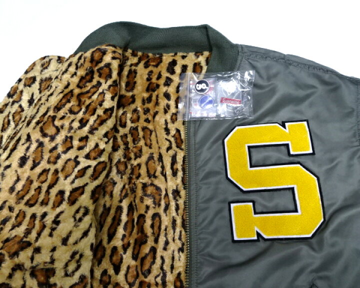 楽天市場】【Supreme GOODENOUGH Reversible MA-1 Olive シュプリーム 