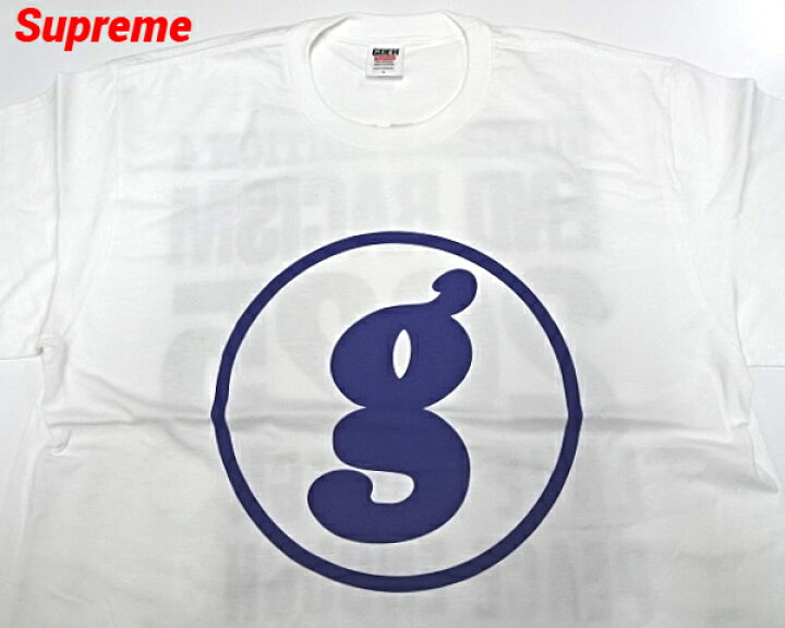 楽天市場】【Supreme × GOODENOUGH 25SS End Racism Tee White 