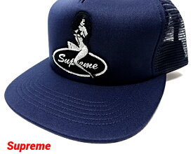 【Supreme Pin Up Mesh Back 5-Panel Navy シュプリーム メッシュキャップ ピンナップ メッシュ バック 5-パネル ネイビー 2025FW 2025AW】