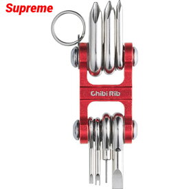 【Supreme Chibi Rib Screwdriver Keychain Red 25FW シュプリーム ちびリブ スクリュードライバー キーチェーン レッド ドライバーセット 時計メンテナンスツール入り 2025FW 2025AW】