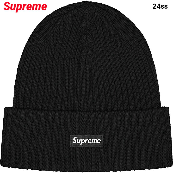 楽天市場】#人気 国内正規品【Supreme 24ss Overdyed Beanie Black 