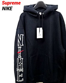 【Supreme Nike Hooded Sweatshirt FQ0759-010 Black 24SS シュプリーム ナイキ フーディー スウェットシャツ パーカー ブラック 2024SS】