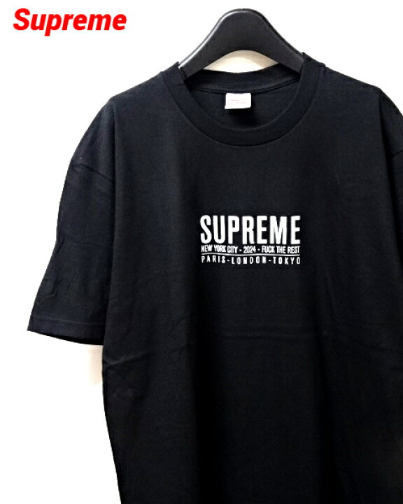 楽天市場】【Supreme Paris Tee Black 24SS シュプリーム パリス T 
