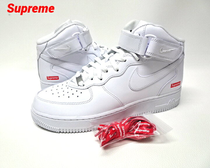 楽天市場】#1番人気 国内正規品【Supreme x NIKE AIR FORCE 1 MID SP  