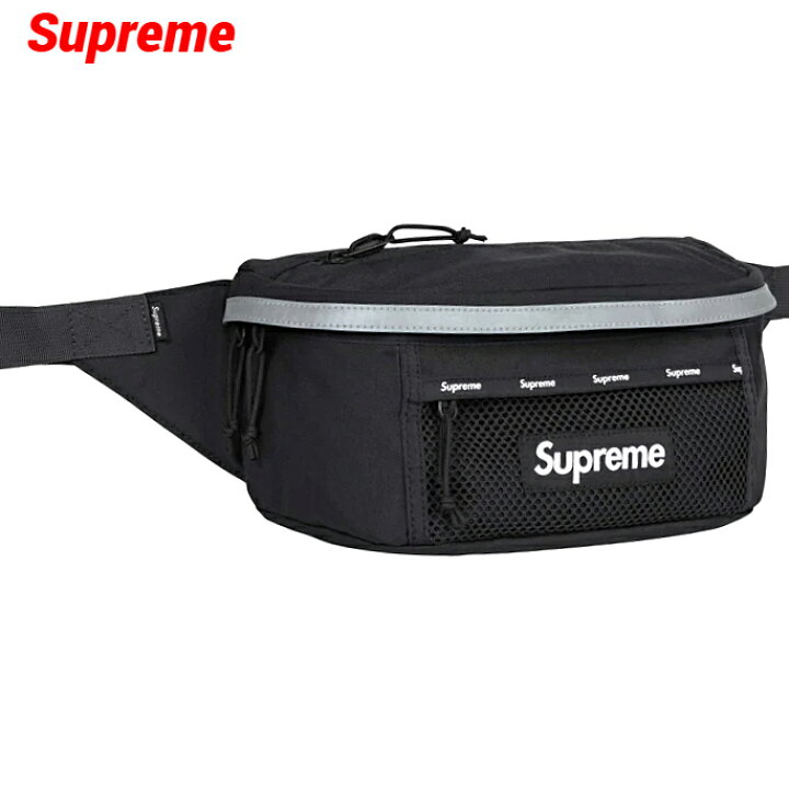 楽天市場】24FW【Supreme Waist Bag Black シュプリーム ウエスト  
