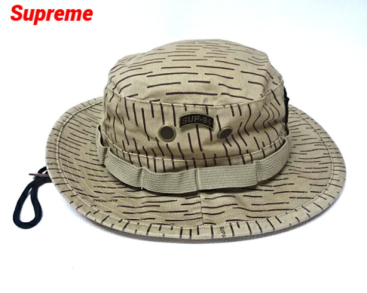 楽天市場】【Supreme 24FW Military Boonie Tan Raindrop シュプリーム 