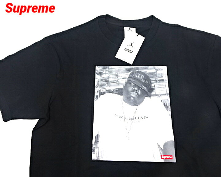楽天市場】【Supreme 24FW Jordan Biggie S/S Top HJ8385-010 Black  