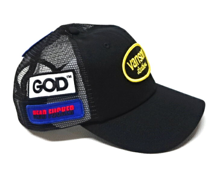 楽天市場】【Supreme HG/Vanson lather Mesh Back 6-panel Black 