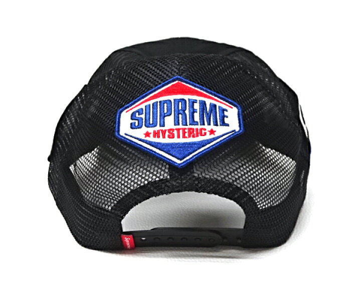 楽天市場】【Supreme HG/Vanson lather Mesh Back 6-panel Black 