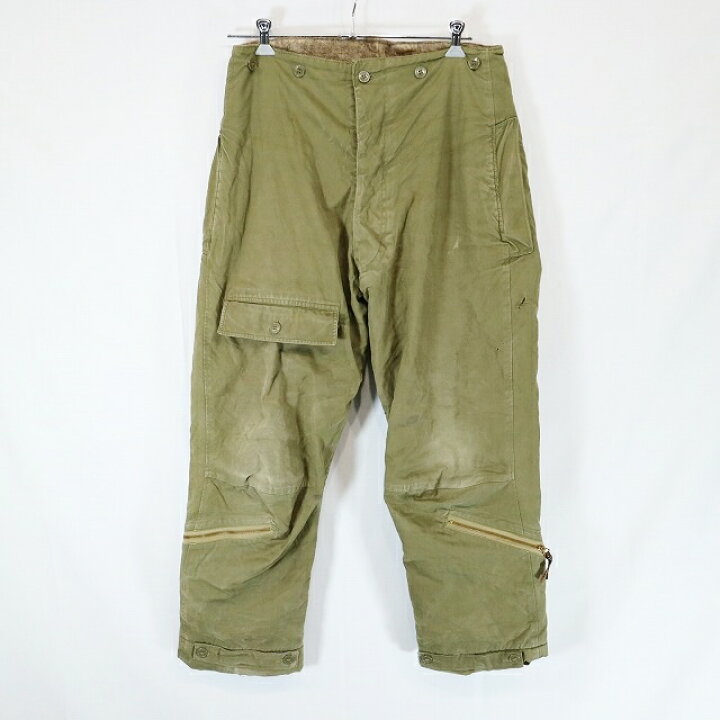 楽天市場】40s 米軍実物 U.S.ARMY USAAF A-9 前期 フライトパンツ  