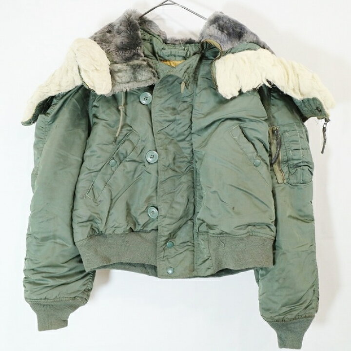 楽天市場】80s 米軍実物 US.AIR FORCE N-2B フライトジャケット 空軍 