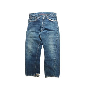 60年代 USA製 Levi's リーバイス 502 デニムパンツ アメカジ ヴィンテージ ブルー (メンズ 28相当) 中古 古着 P2187(28相当) p2187