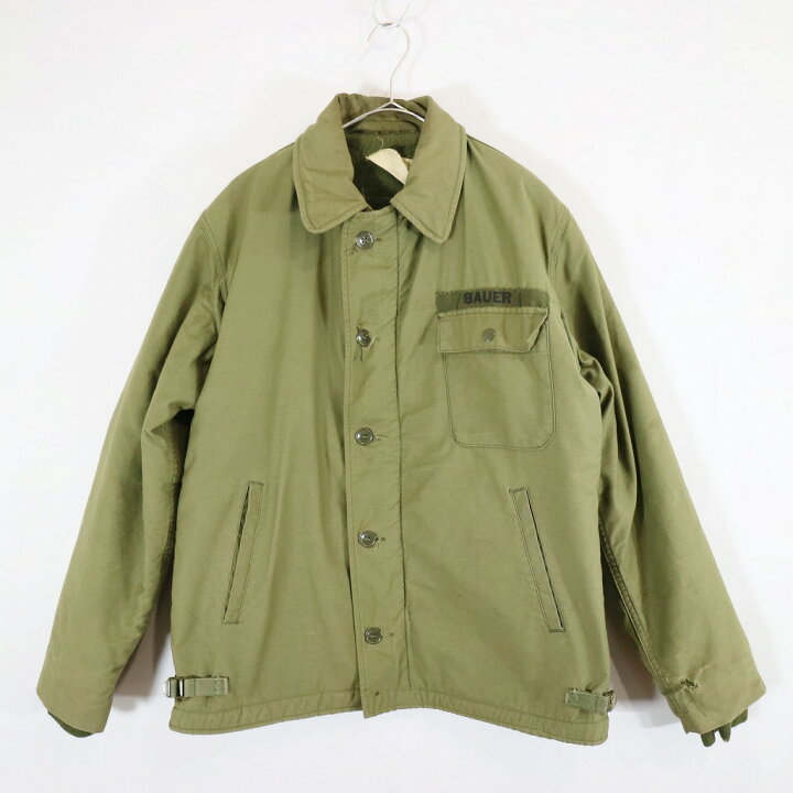 楽天市場】70年代 米軍実物 U.S.NAVY A-2 デッキジャケット ミリタリー 