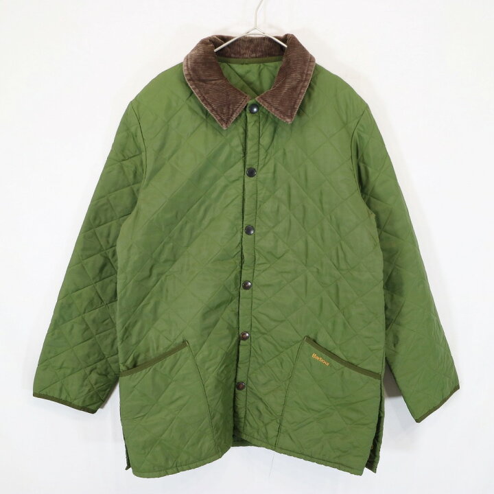 楽天市場】Barbour バブアー キルティングジャケット 襟コーデュロイ 