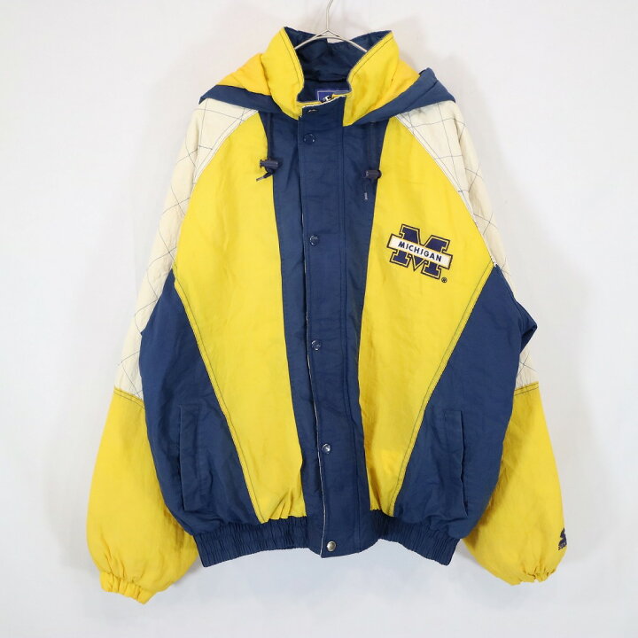 楽天市場】90年代 STARTER スターター ミシガン大学 中綿ジャケット
