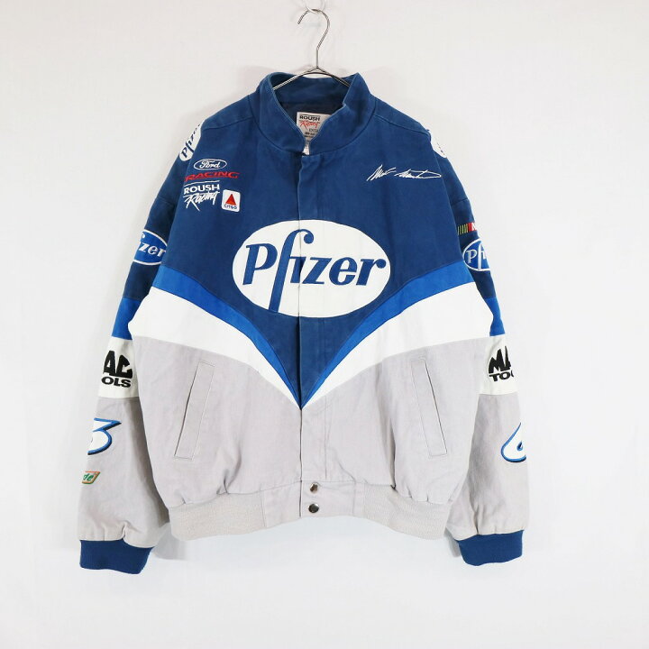楽天市場】SALE/ ROUSH RACING EXCLUSIVE レーシングジャケット pfizer  