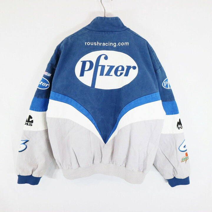 楽天市場】SALE/ ROUSH RACING EXCLUSIVE レーシングジャケット pfizer 