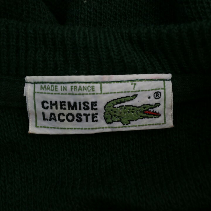 楽天市場】SALE/ フランス製 LACOSTE ラコステ Vネック セーター 防寒 