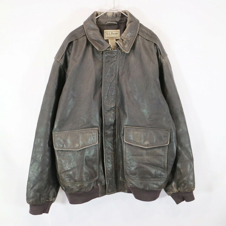 楽天市場】L.L.Bean エルエルビーン A-2タイプ レザージャケット 防寒 