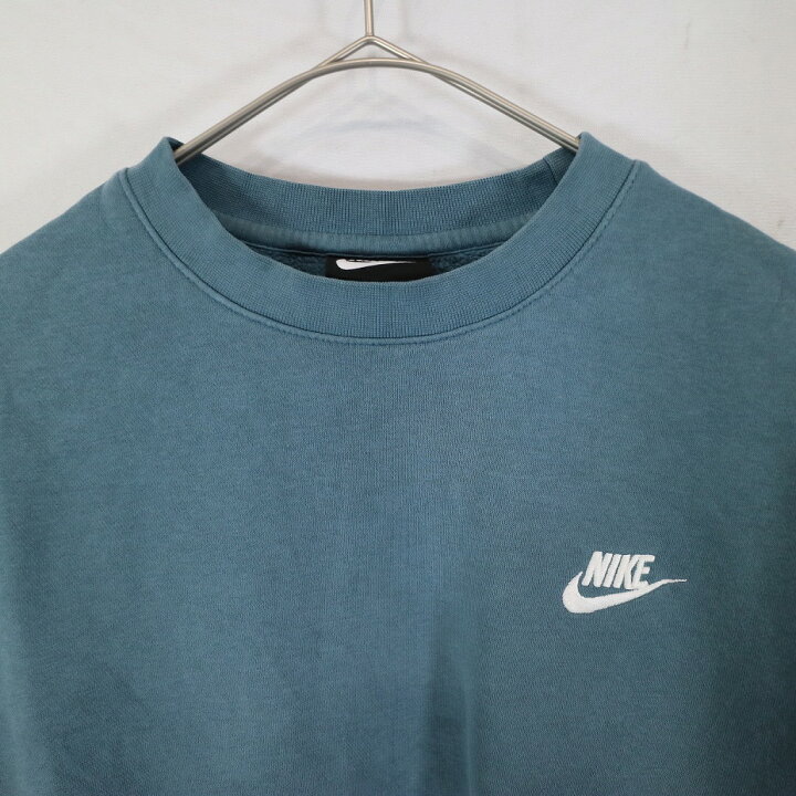 楽天市場】NIKE ナイキ クルーネック 胸ロゴ刺繍 スウェット 