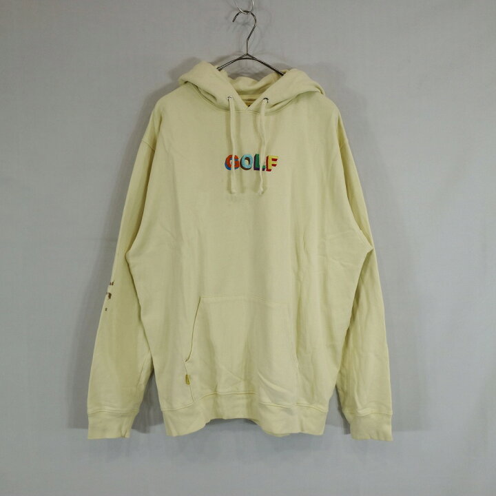 楽天市場】GOLF WANG ゴルフワン 刺繍ロゴ スウェット パーカー ワン  