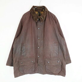 Barbour バブアー BEAUFORT ビューフォート オイルドジャケット ユーロ ワインレッド (メンズ 48) 中古 古着 N8584