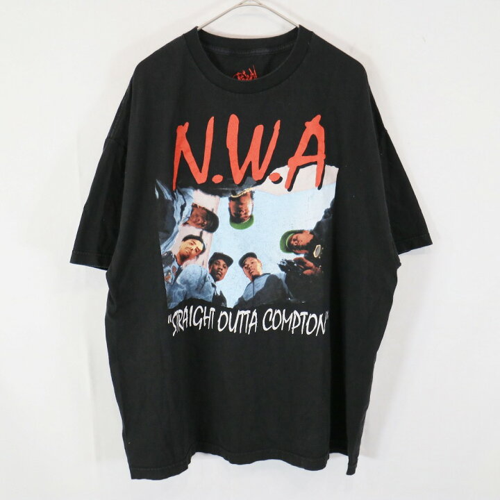 楽天市場】SALE/ NWA 半袖Tシャツ HIPHOP Straighgt Outta Compton 