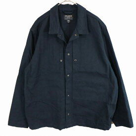 2000年代～ USA製 FILSON フィルソン ジャケット ワーク ダック地 ネイビー (メンズ XXL) 中古 古着 O0150