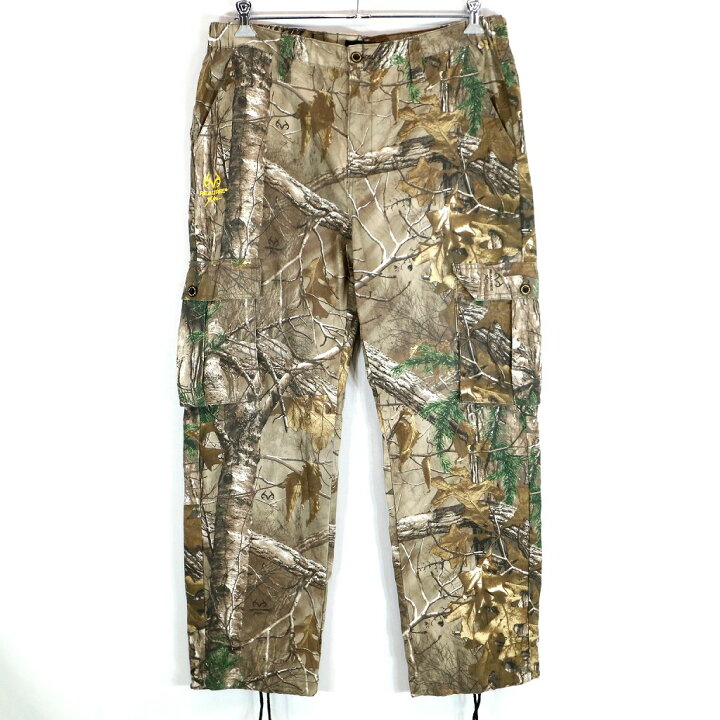 楽天市場】REALTREE カーゴパンツ リアルツリー柄 ベージュ (メンズ 36 