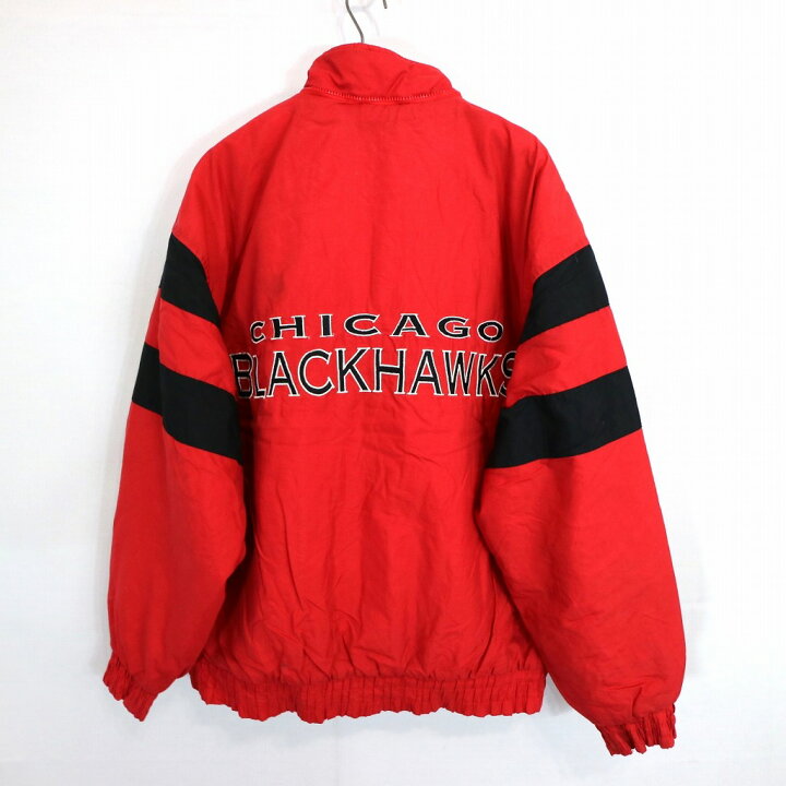 楽天市場】90年代 LOGO7 NHL シカゴ・ブラックホークス 中綿ナイロン 