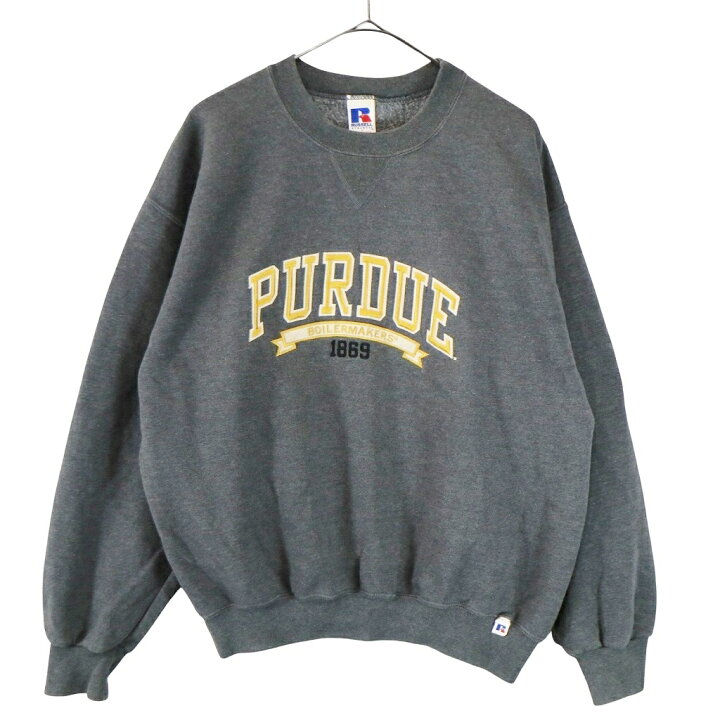 楽天市場】00年代 RUSSELL ラッセル PURDUE スウェット カレッジ V 