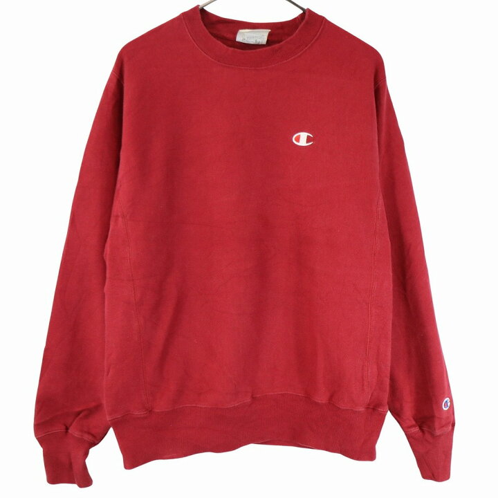 楽天市場】Champion チャンピオン リバースウィーブ スウェット ワイン 