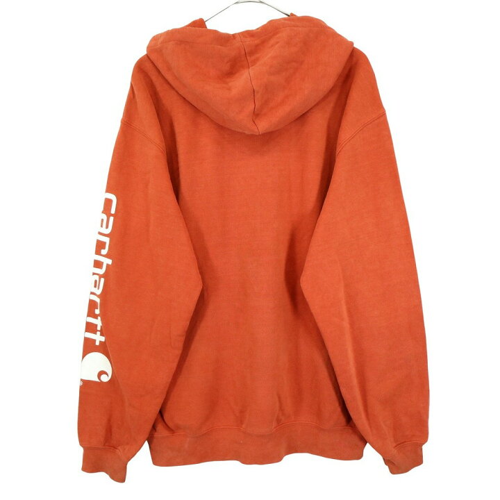 楽天市場】Carhartt カーハート 袖ロゴプリント パーカー フーディー 