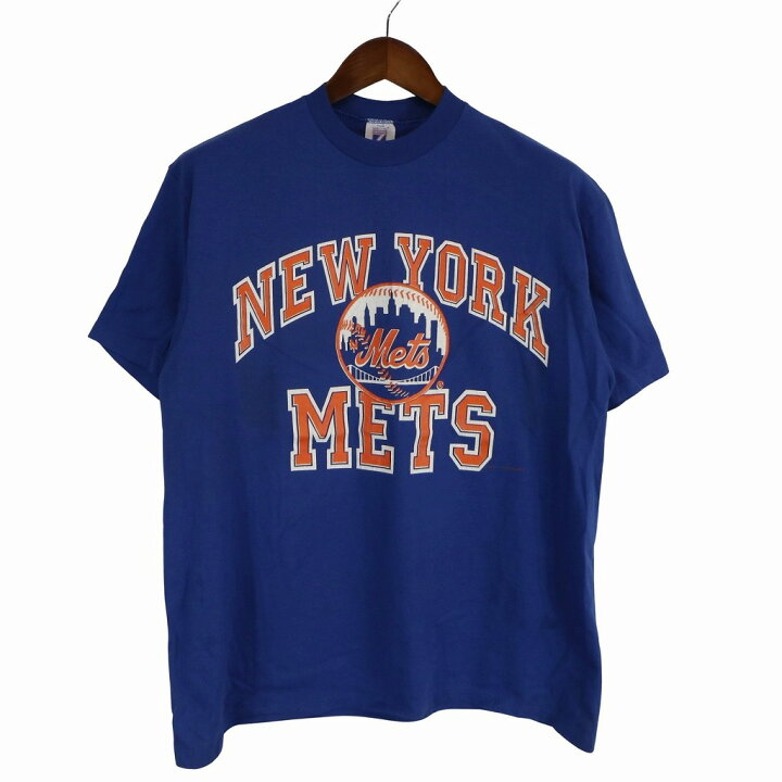 楽天市場】80年代 USA製 LOGO7 MLB ニューヨーク メッツ 半袖Tシャツ 