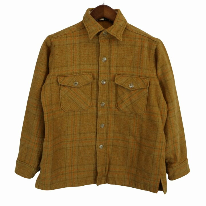 楽天市場】60年代~70年代 WOOLRICH ウールリッチ 長袖シャツ 三角タグ 