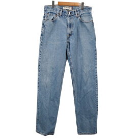 Levi's リーバイス 550 デニムパンツ アメカジ テーパード ライトブルー (メンズ 33×34) 中古 古着 O4942