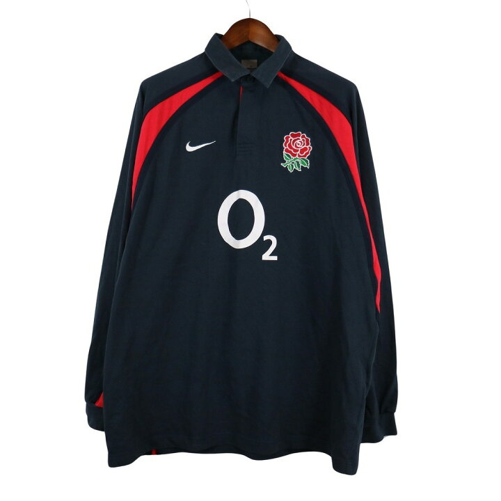 楽天市場】90年代 NIKE ナイキ イングランド代表ラガーシャツ  