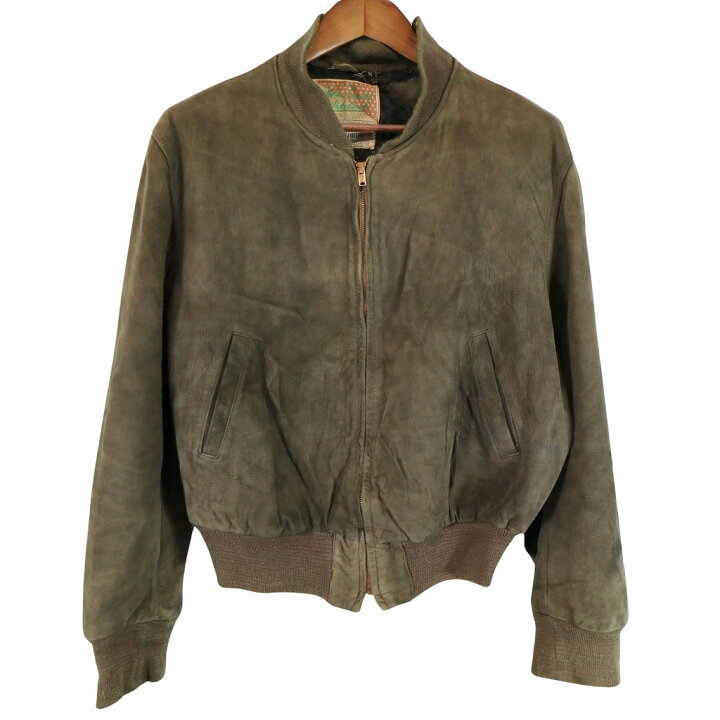 楽天市場】70年代 USA製 Polka Suede Lake Land スエード レザー  